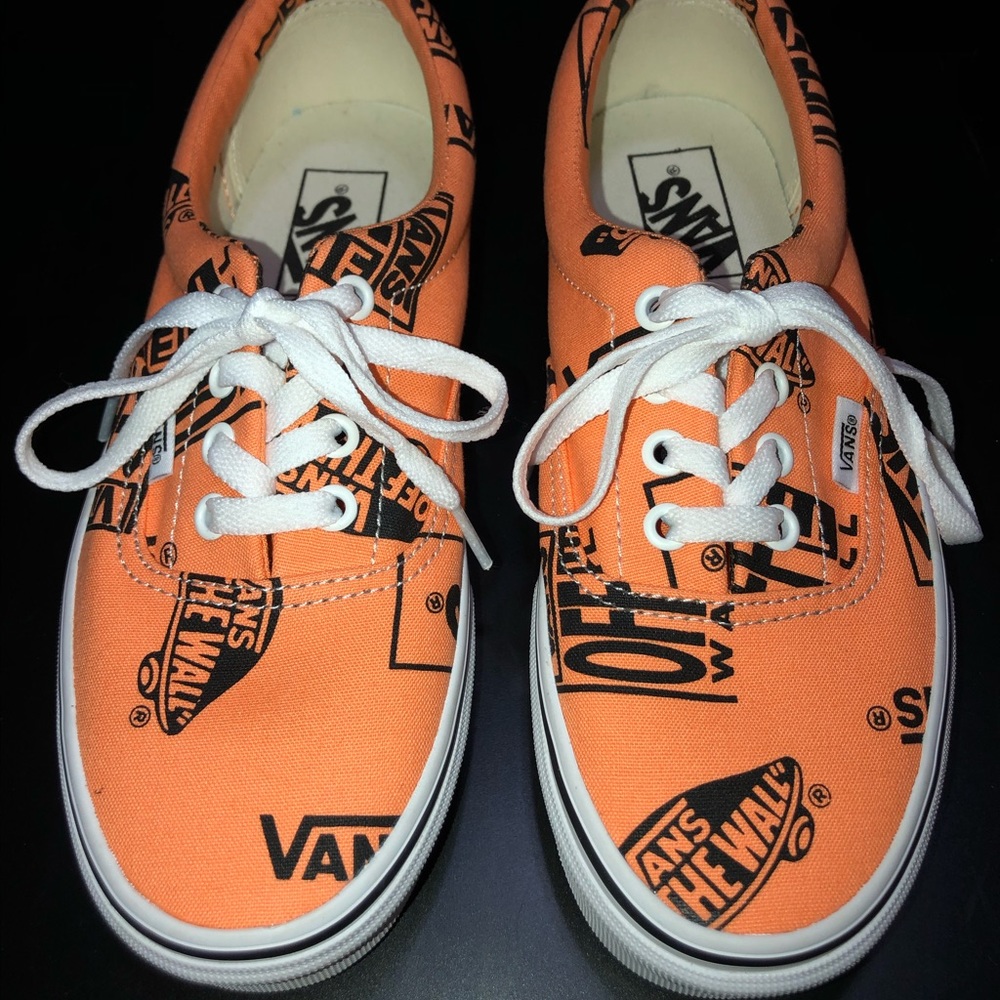 Vans Logo Mix Era Tangerine Shoes (Unisex)